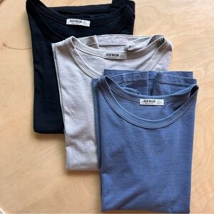 Buck Mason Pima Slim Crew Tee Bundle